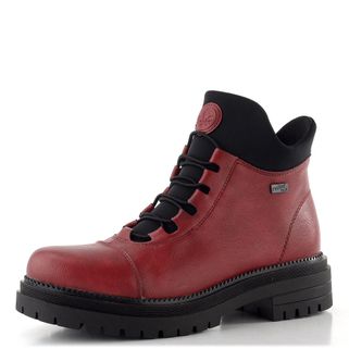 Rieker šněrovací kotník s membránou Kirsch/Schwarz Y3163-36