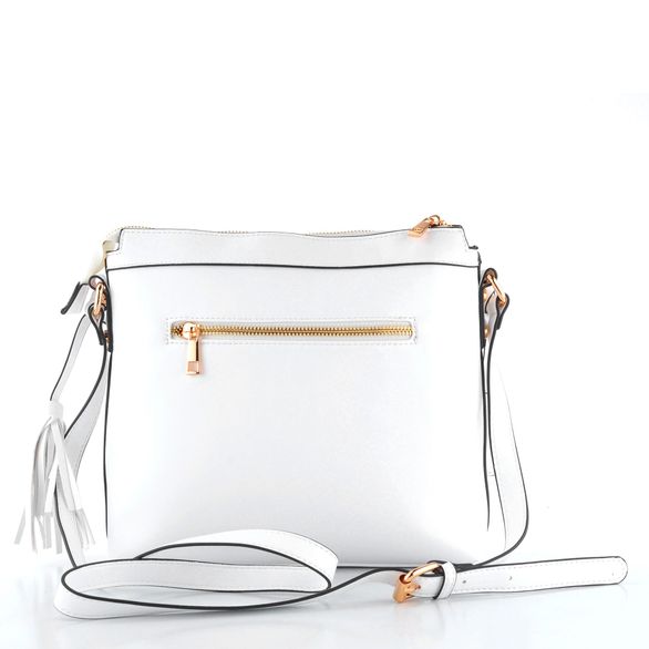 Remonte crossbody kabelka bílá se vzorem Q0641-80