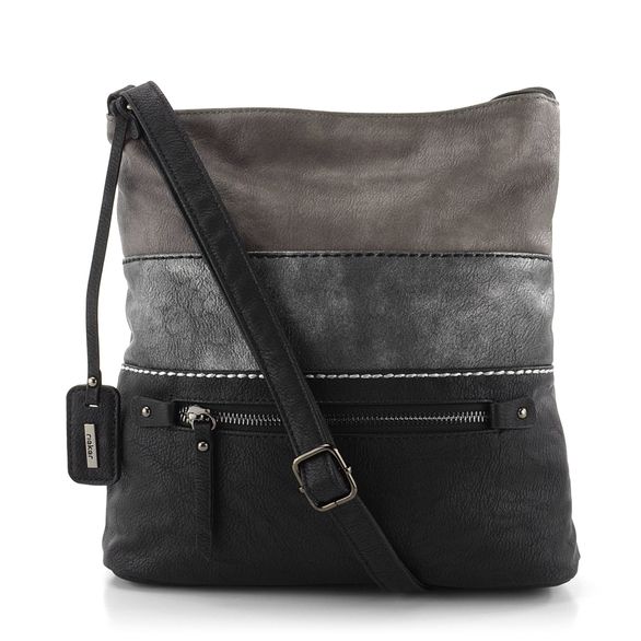 Rieker crossbody kabelka černo-šedá H1301-45