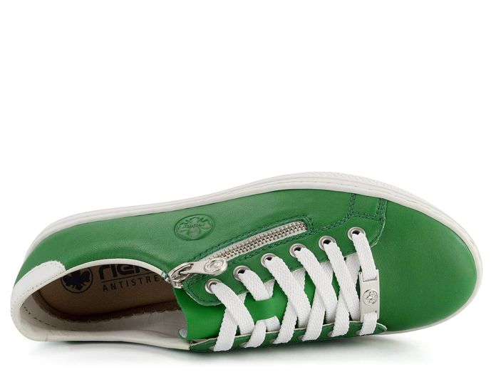Rieker zelené sneakers tenisky L59L1-52
