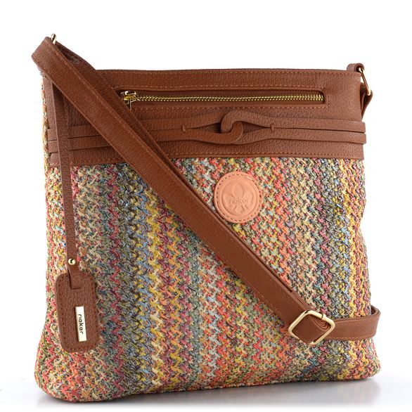 Rieker crossbody kabelka Multi/Cognac H1519-90