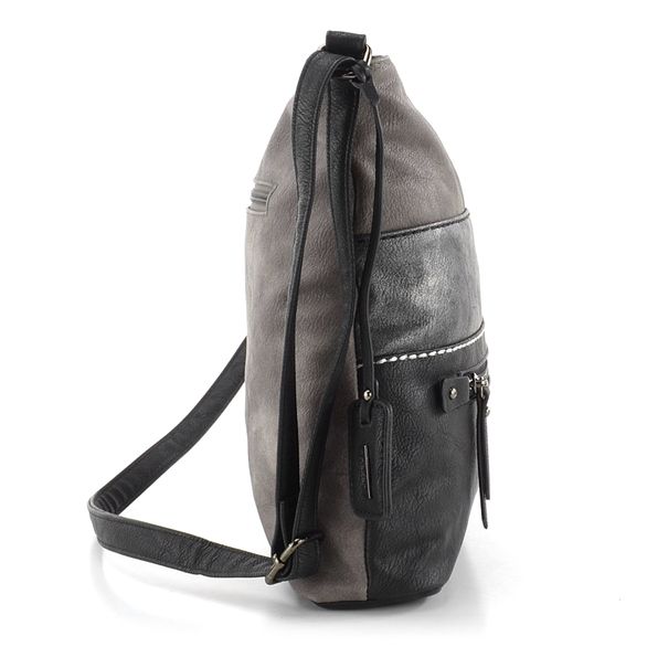 Rieker crossbody kabelka černo-šedá H1301-45