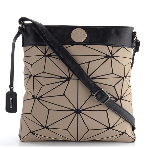 Rieker crossbody kabelka béžová se vzorem H1316-62