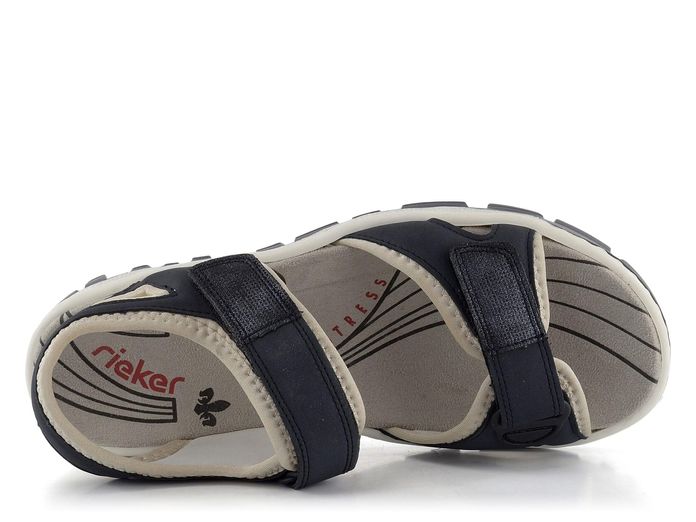 Rieker temně modré sportovní sandály 68891-14