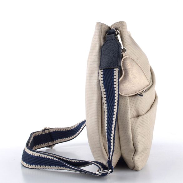 Rieker crossbody kabelka se srdcem Beige/Marine H1004-60