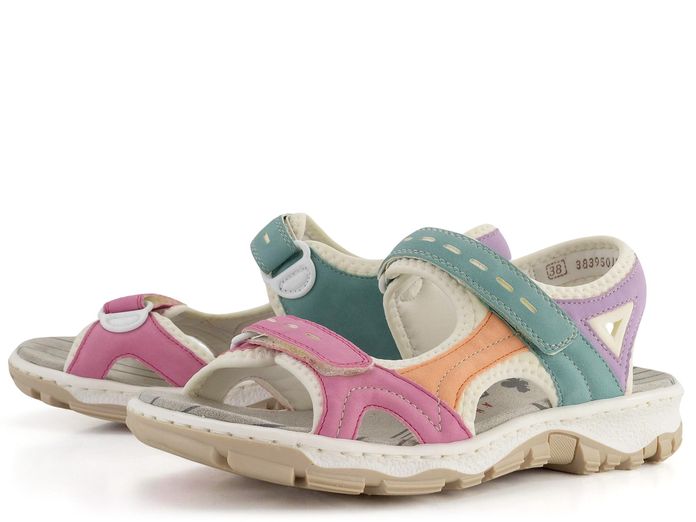 Rieker barevné sportovní sandály 68866-92