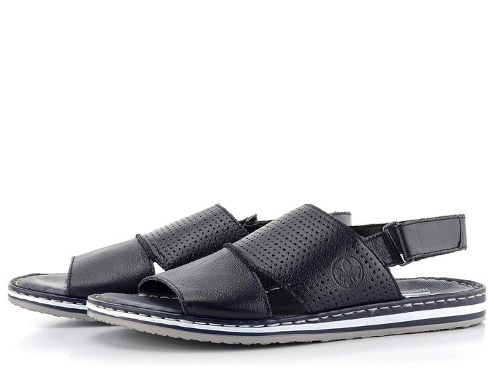 Rieker modré pánské sandály 21566-14