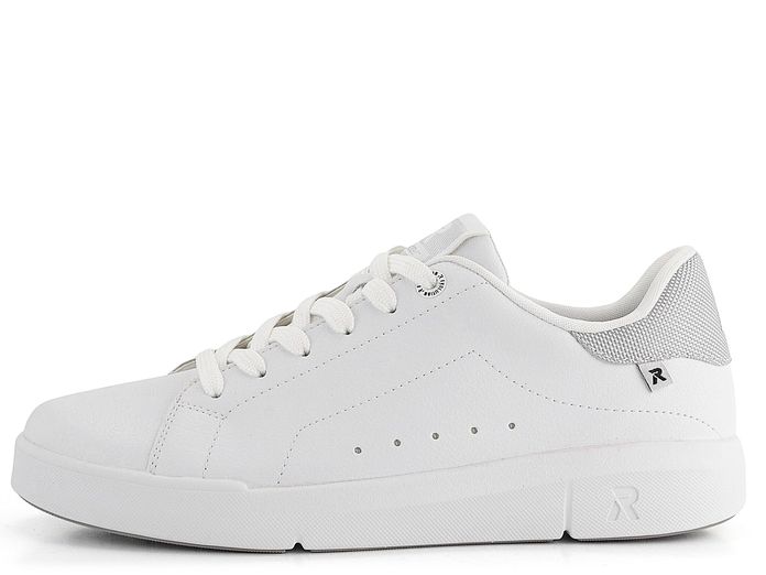 Rieker  Revolution kožené bílé sneakers tenisky 41902-80
