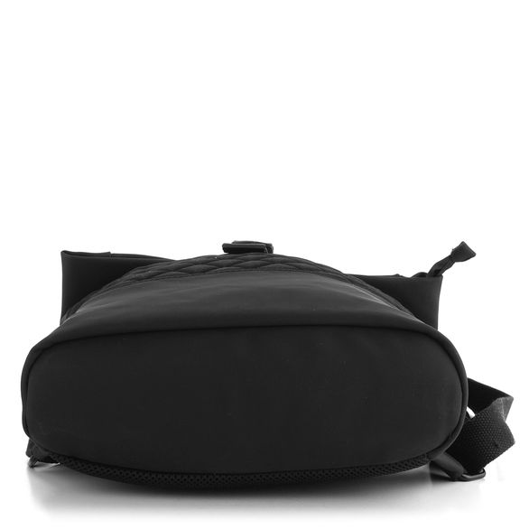 Rieker městský batoh se vzorem a vrchní sponou černý H1550-01