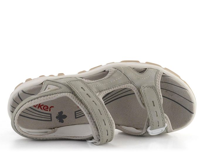Rieker šedé sportovní sandály 68866-40