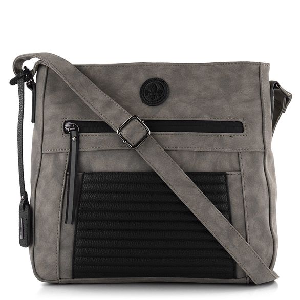 Rieker crossbody kabelka šedá/černá H1481-42